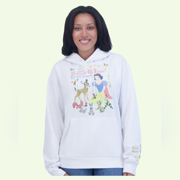 Disney Tops - NWT Disney Snow White and Seven Dwarfs Fleece Lined Hoodie